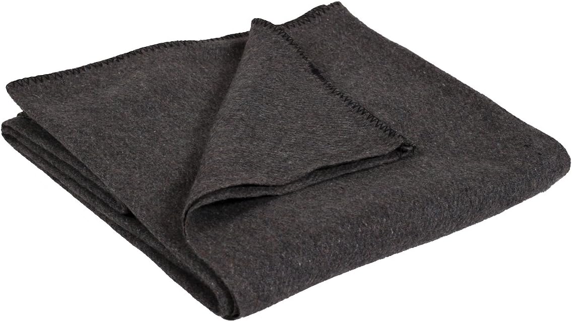 61DdV63LNYL._AC_SL1200_.jpg Wool Blend Camp Blanket - Image 1