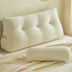 Twin Wedge Headboard Pillow with Neck Roll