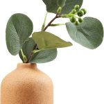 Brown Ceramic Small Vase Simple
