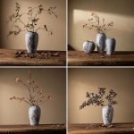 Rustic Distressed Large Ceramic Vase Terracotta - Image 2