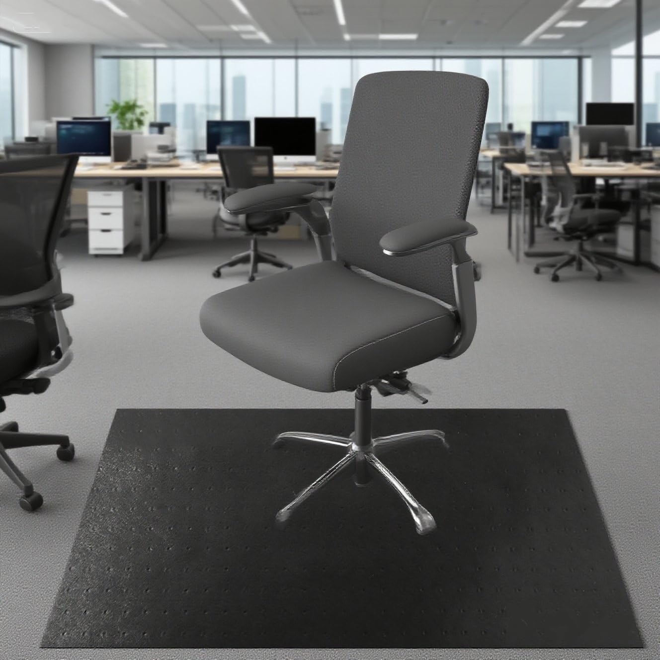 36x48 Heavy Duty Vinyl Chair Mat Carpet
