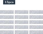 Carpet Stair Treads 15-Pack 8x30 Grey Non Slip - Image 2