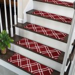 Self Adhesive Carpet Stair Treads 10-Pack Patterned
