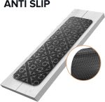 Carpet Stair Treads Set 13 Non Slip Gray 8x30 - Image 2