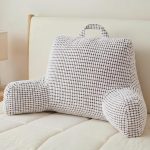 Reading Pillow Top Handle Soft Fabric