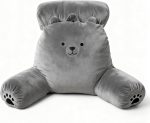 Velvet Reading Pillow Plus Back Rest