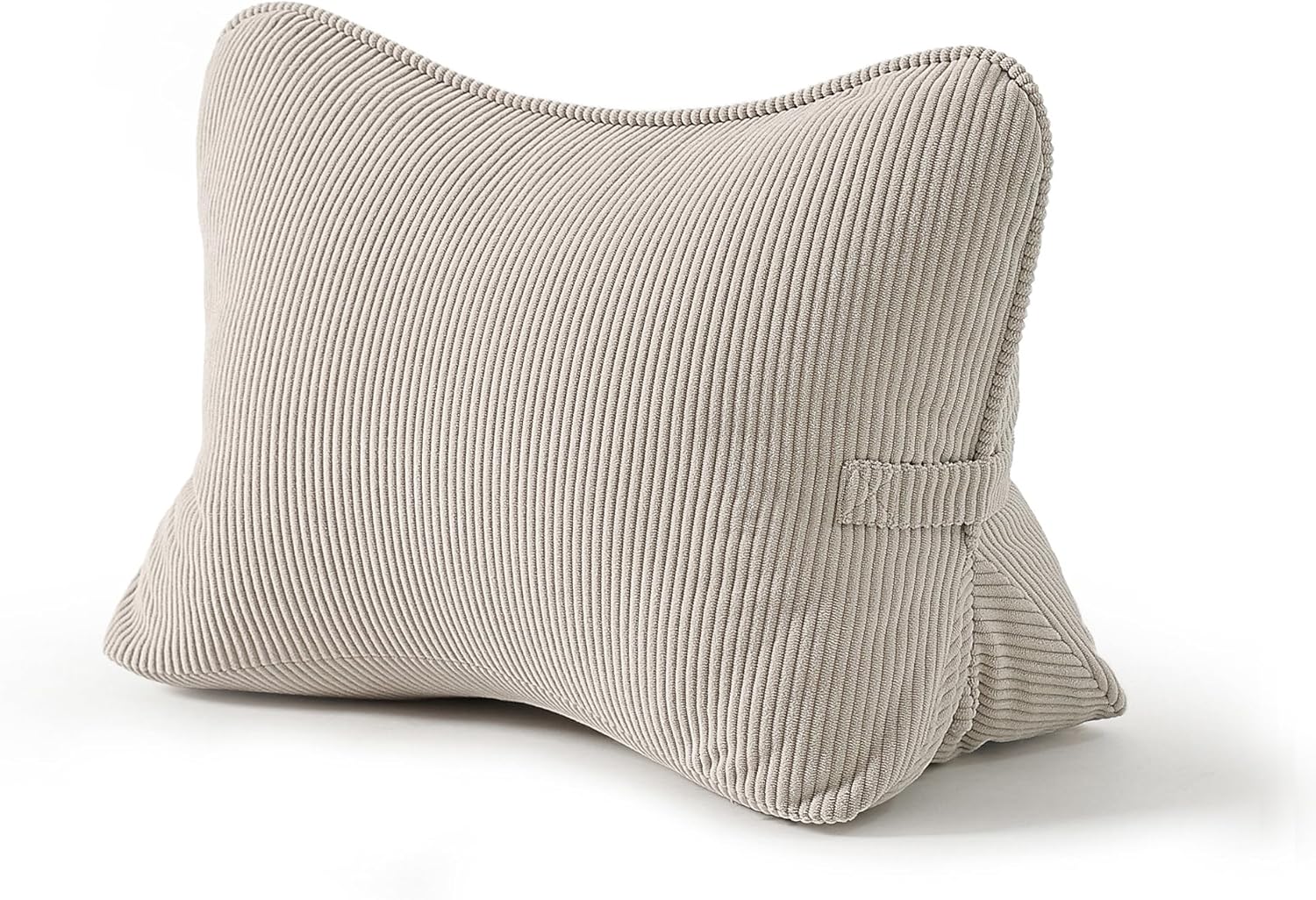 81aheAldQvL._AC_SL1500_.jpg Corduroy Lumbar Back Pillow for Bed Sofa - Image 1
