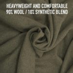 Surplus Style Wool Blanket 66x90 - Image 2