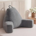 Adult Backrest Pillow with Arms Washable