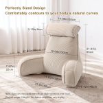 Corduroy Reading Pillow with Arms & Pocket - Image 2