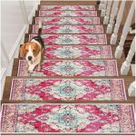 Edging Stair Treads Non-Slip 15-Pack 30x8 Pink