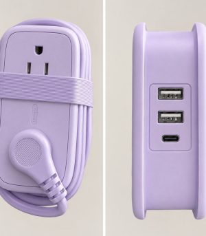 Lavender Portable Charger
